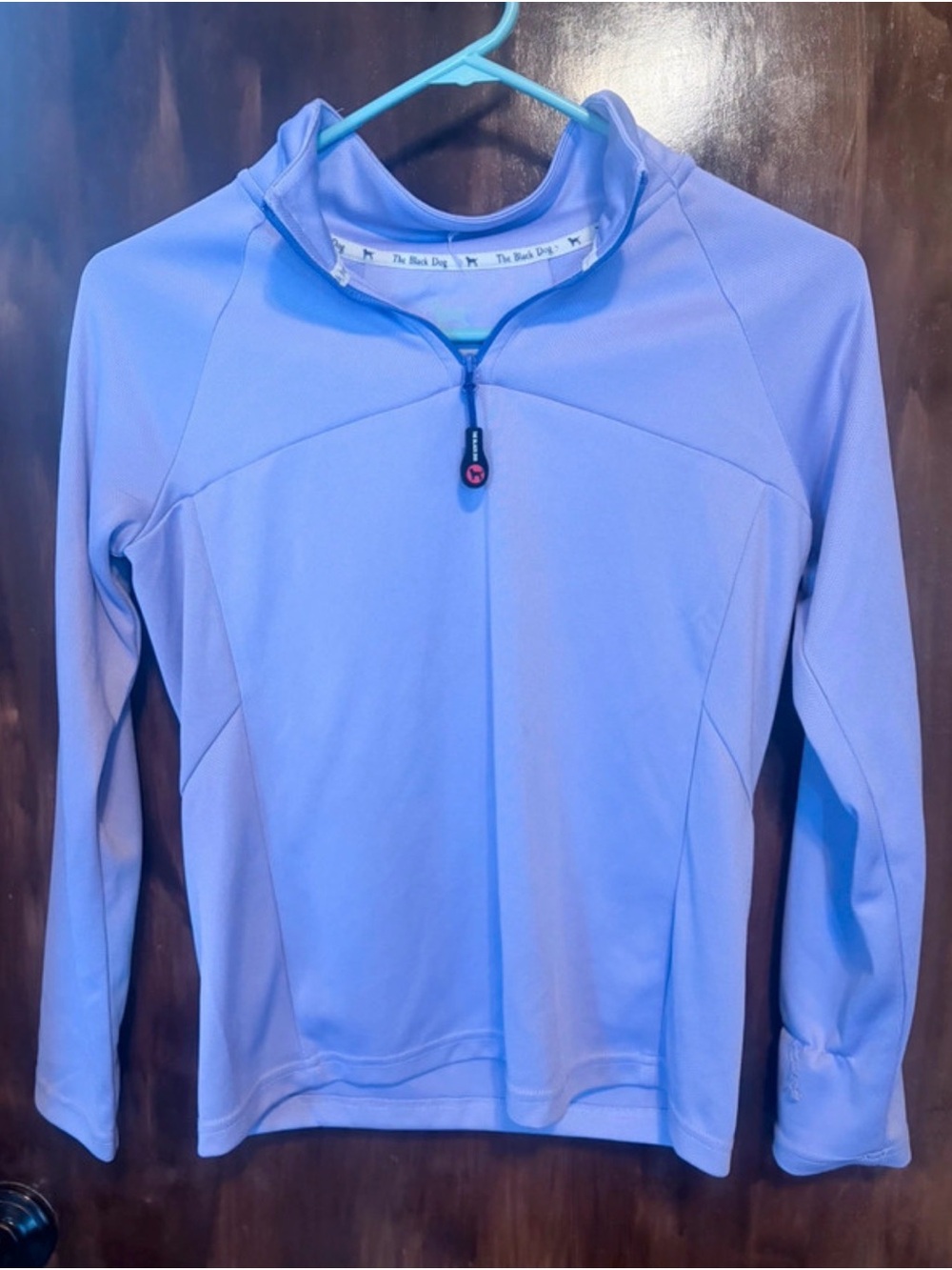 The Black Dog Light Lavender Kids Zip-Up Pullover